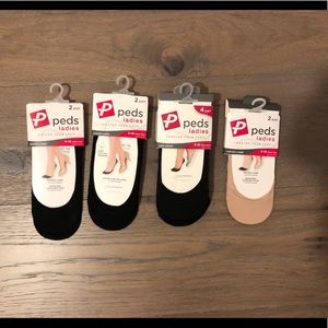 NWT 10 Pairs PEDS Size 5-10 Shoe Liners